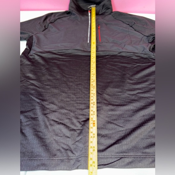 Men’s Black Lightweight Shirt Jacket with Reflective Accents - Picture 12 of 12